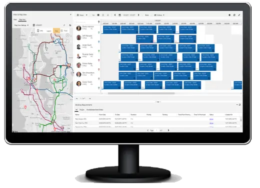 processus de bon de travail avec field service